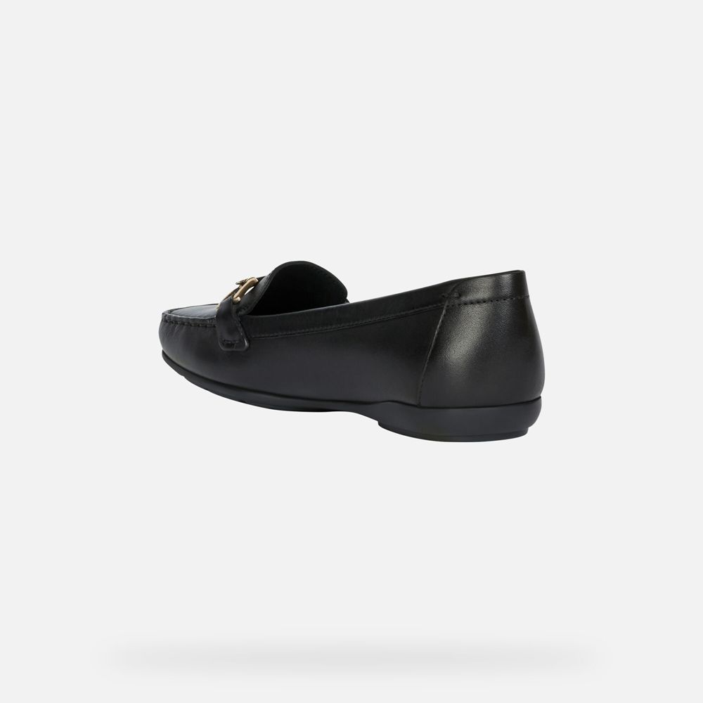 Geox Bayan Loafers Siyah - Annytah - WBQ-547680